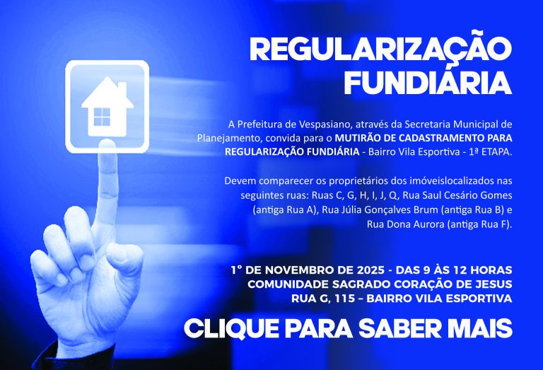 Regularização Fundiária