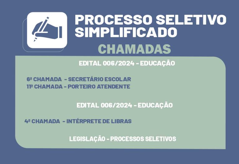PROCESSO SELETIVO