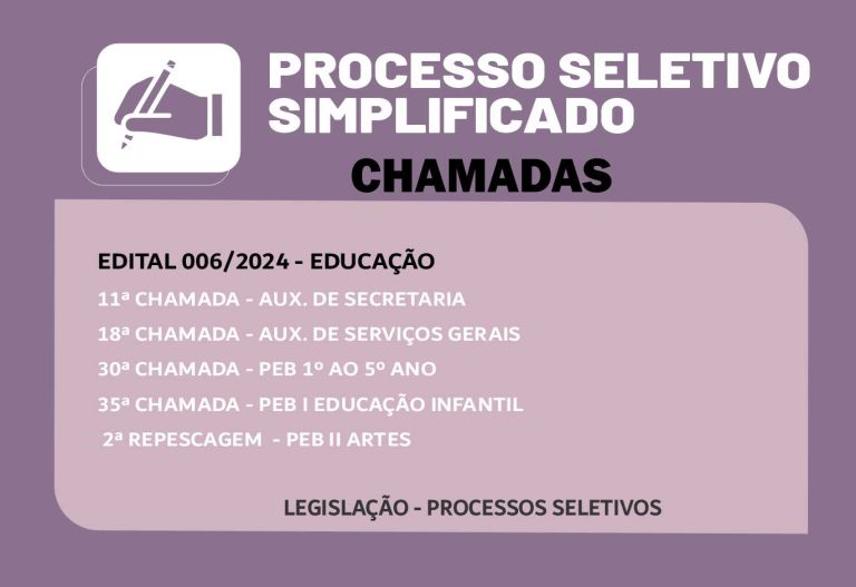 Processo Seletivo