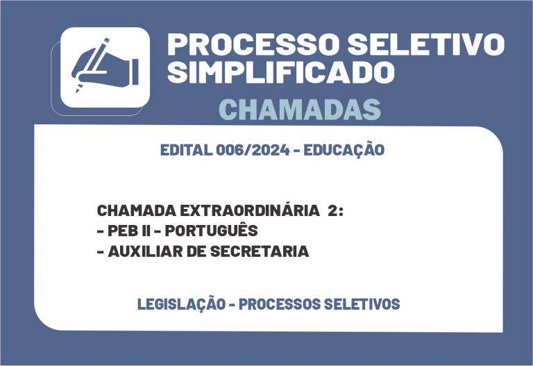 Processo Seletivo