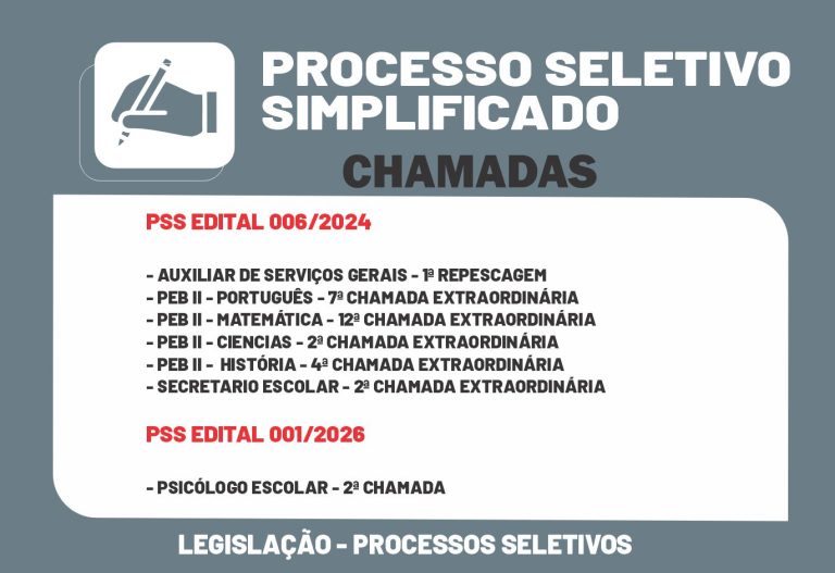 Processo Seletivo